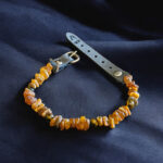 Amber Tiger Eye Pet Collar Precious Amber