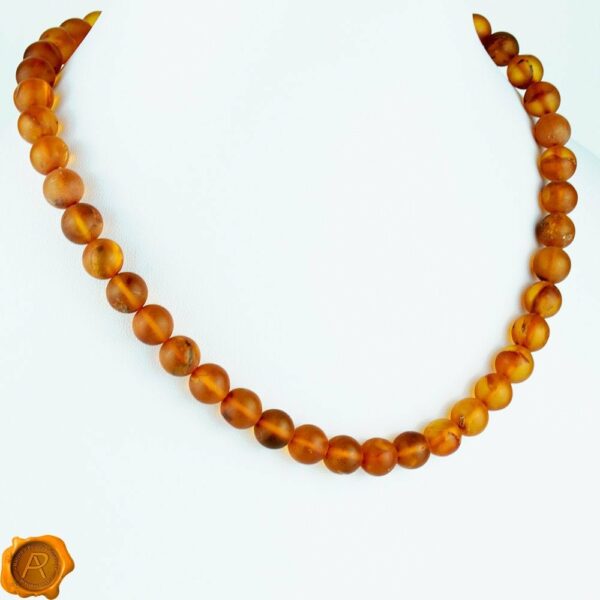 Childrens Amber Necklace With Matching Amber Necklace For Mom.